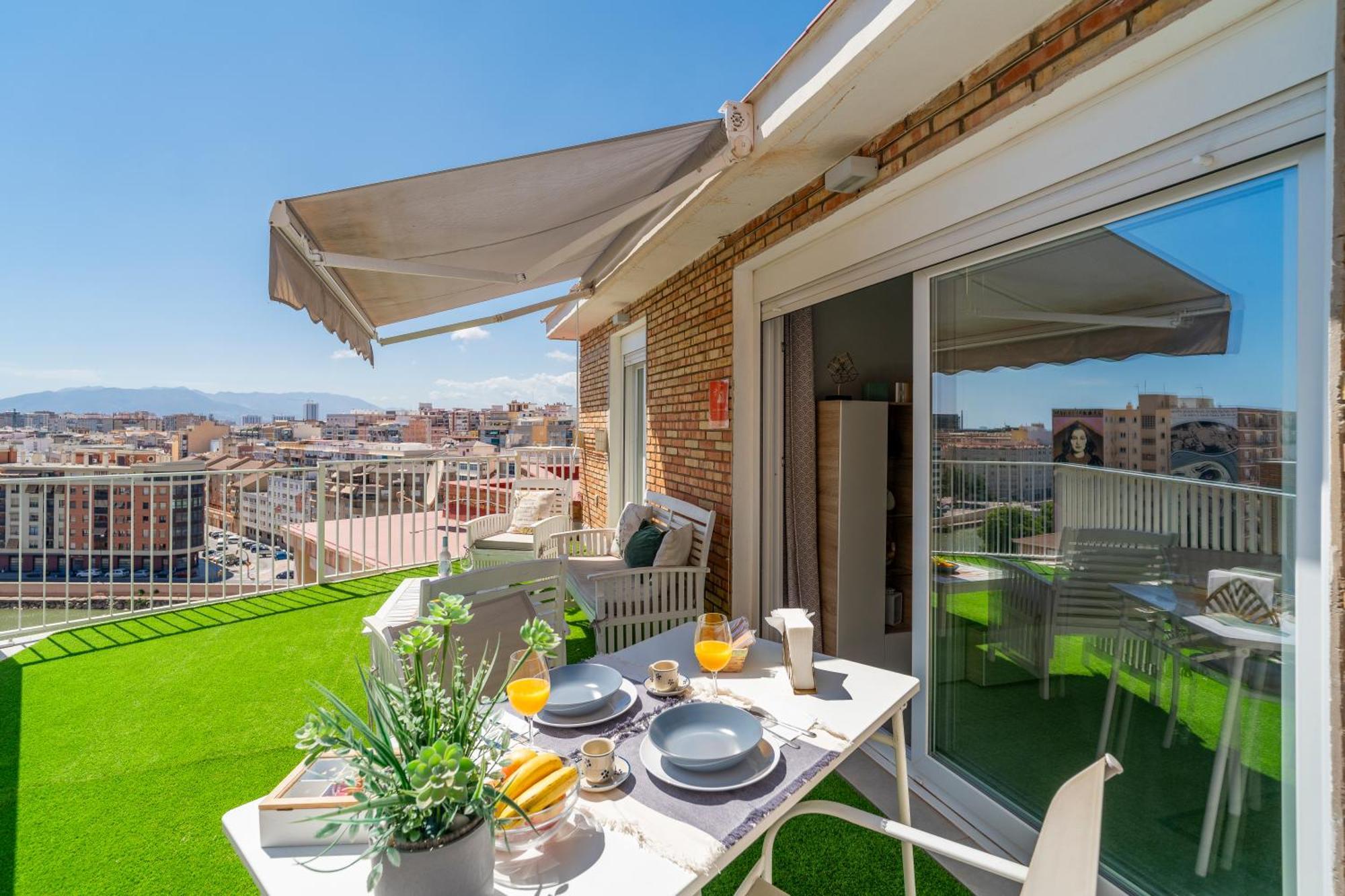 Sea Views Penthouse City Center Málaga Exterior foto